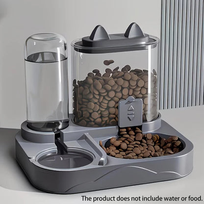 Dual Pet Food and Water Station