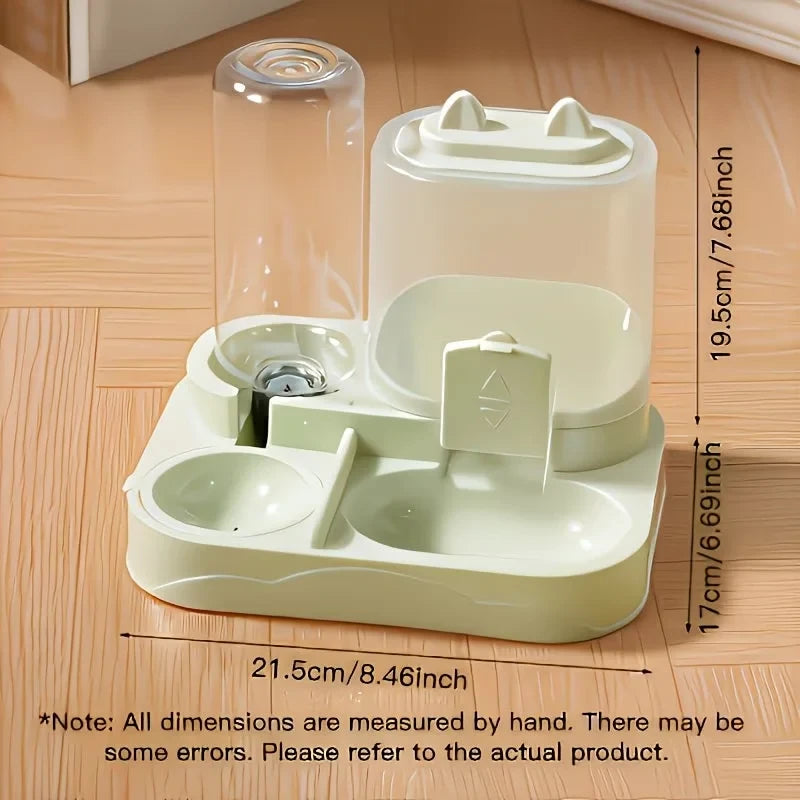 Dual Pet Food and Water Station