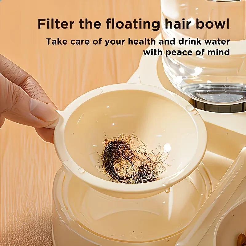 Dual Pet Food and Water Station