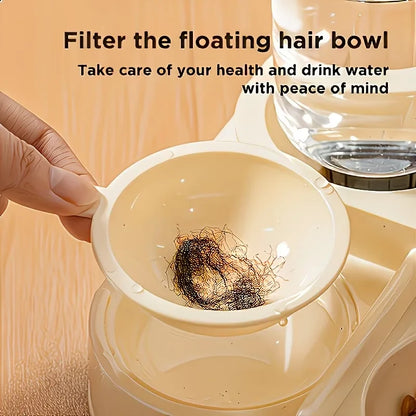 Dual Pet Food and Water Station