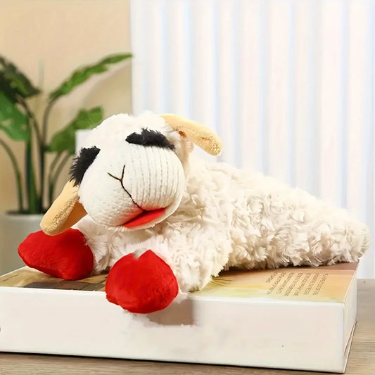 Adorable Lamb Plush Pet Toy